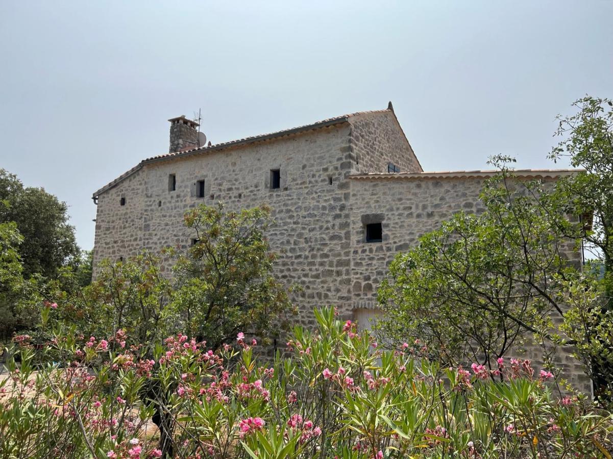 莱旺Luxurious Family House With Pool In Ardeche.别墅 外观 照片