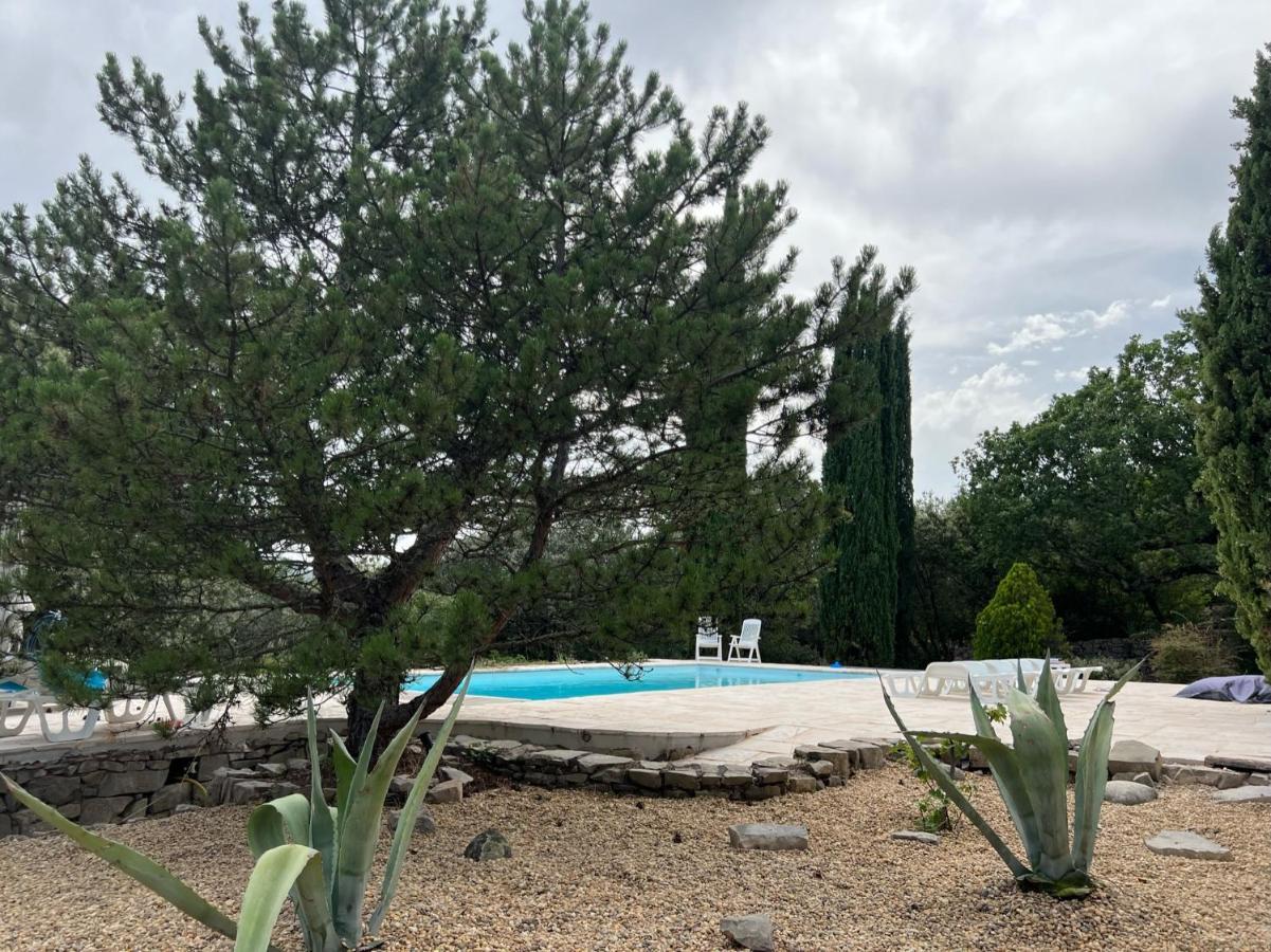 莱旺Luxurious Family House With Pool In Ardeche.别墅 外观 照片