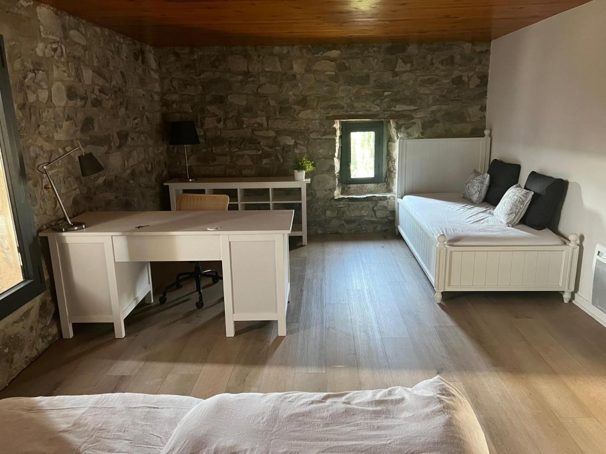 莱旺Luxurious Family House With Pool In Ardeche.别墅 外观 照片