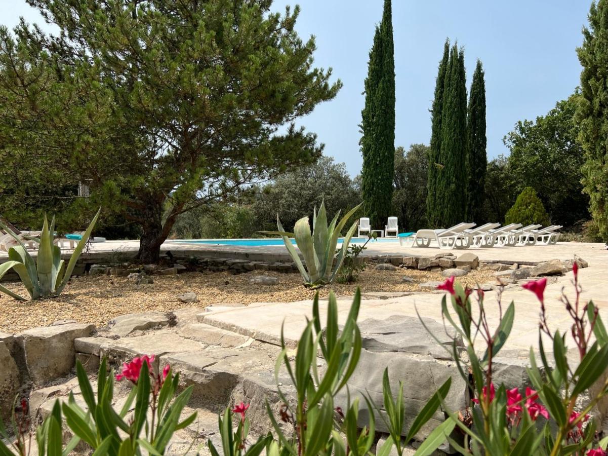 莱旺Luxurious Family House With Pool In Ardeche.别墅 外观 照片