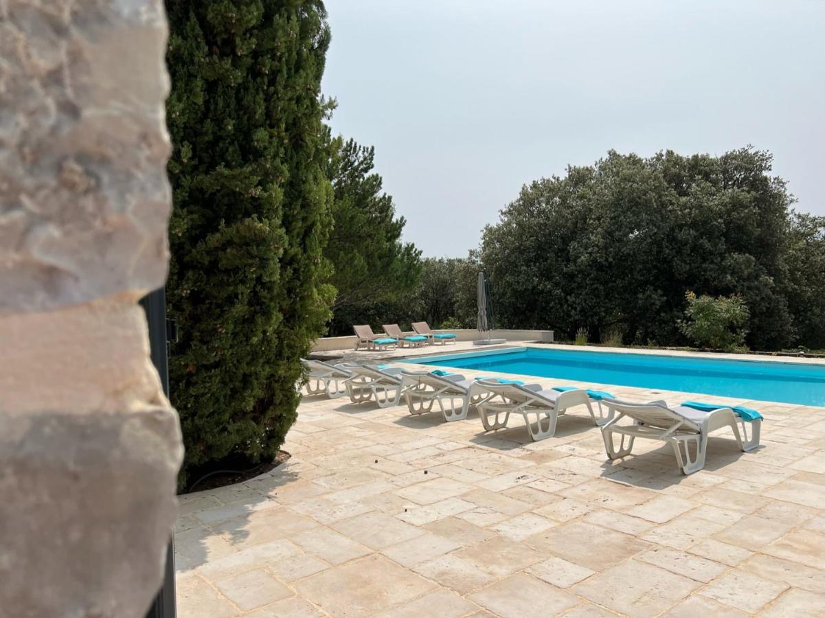 莱旺Luxurious Family House With Pool In Ardeche.别墅 外观 照片