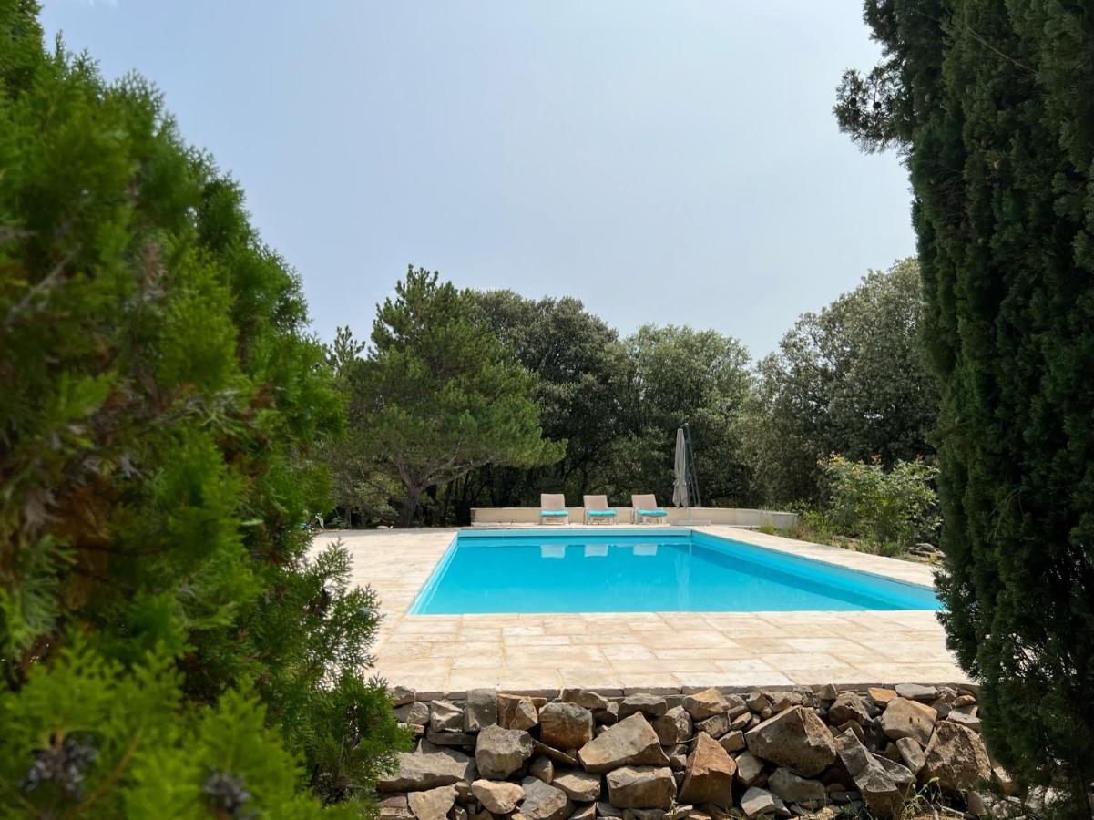 莱旺Luxurious Family House With Pool In Ardeche.别墅 外观 照片